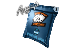 Капсула с автографом | Virtus.Pro | Кёльн-2016