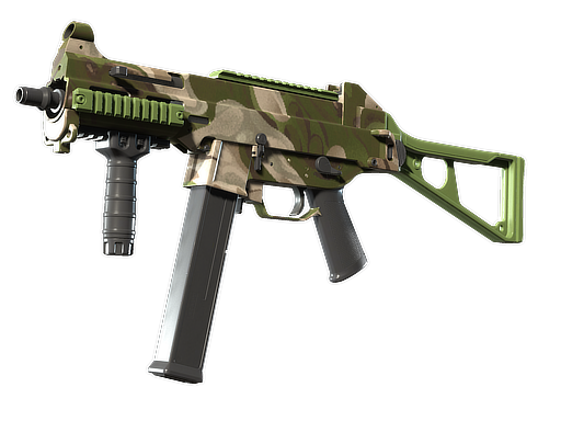 UMP-45 | Зелёные завитки