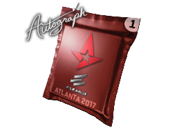Капсула с автографом | Astralis | Атланта-2017