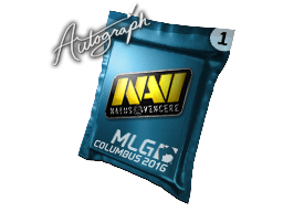Капсула с автографом | Natus Vincere | MLG Columbus 2016