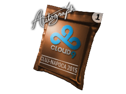 Капсула с автографом | Cloud9 | Клуж-Напока-2015