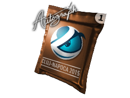 Капсула с автографом | Luminosity Gaming | Клуж-Напока-2015