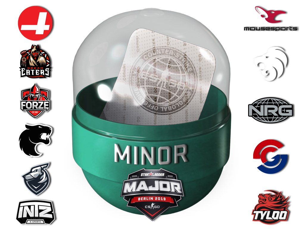 Региональные претенденты StarLadder Berlin 2019 (голографические/металлически