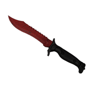 ★ Bowie Knife | Crimson Web (Well-Worn)