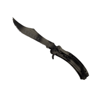 ★ Butterfly Knife | Scorched (Field-Tested)