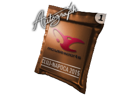 Капсула с автографом | mousesports | Клуж-Напока-2015