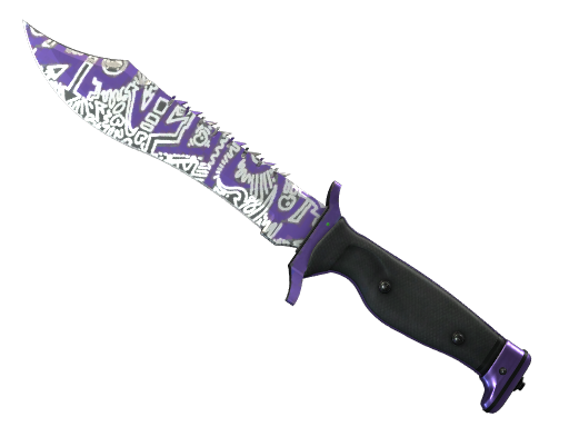 Нож Боуи | Ручная роспись