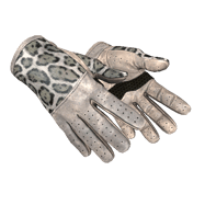 ★ Driver Gloves | Snow Leopard (Battle-Scarred)