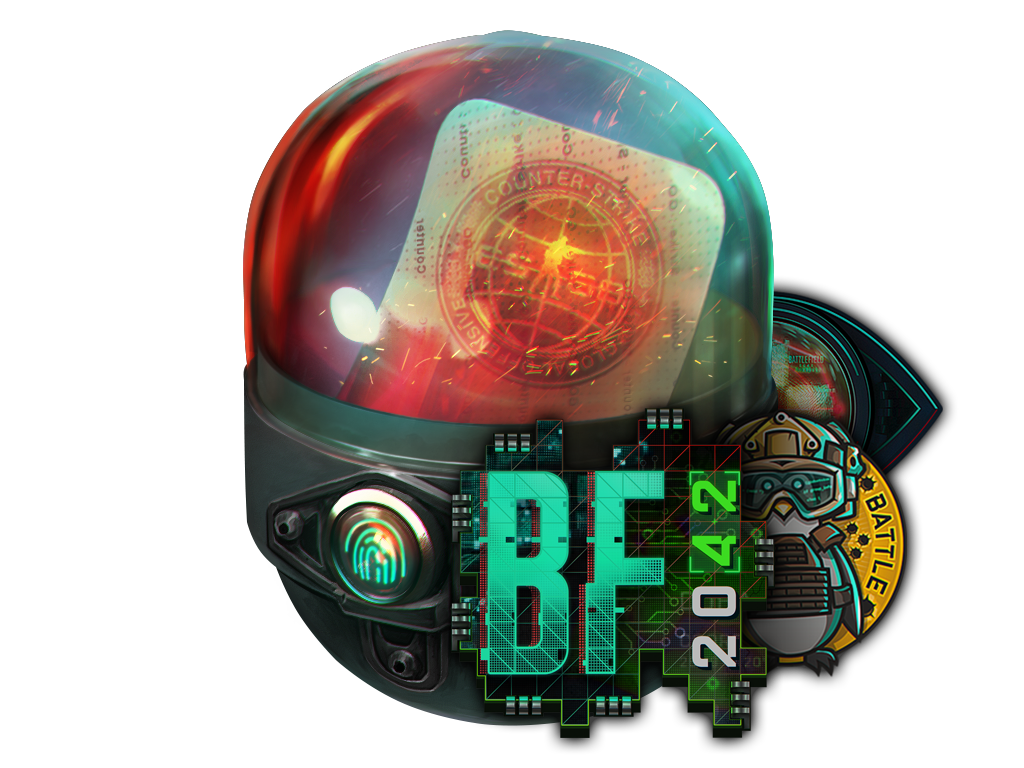 Капсула с наклейками Battlefield 2042