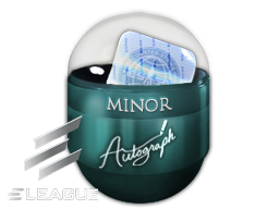 Капсула с автографами региональных претендентов ELEAGUE Boston 2018
