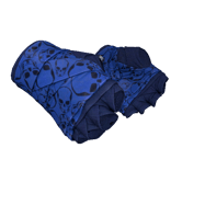 ★ Hand Wraps | Cobalt Skulls (Battle-Scarred)