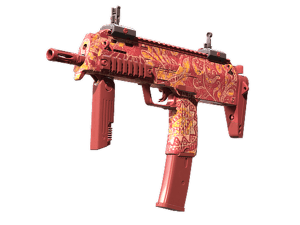 MP7 | Coral Paisley (Minimal Wear)