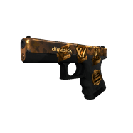 Souvenir Glock-18 | Reactor (Well-Worn)