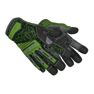 ★ Specialist Gloves | Emerald Web (Well-Worn)