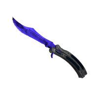StatTrak™ ★ Butterfly Knife | Doppler Sapphire (Factory New)