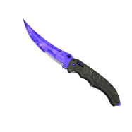 StatTrak™ ★ Flip Knife | Doppler Sapphire (Factory New)