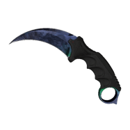 StatTrak™ ★ Karambit | Gamma Doppler Phase 1 (Factory New)