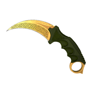 StatTrak™ ★ Karambit | Lore (Well-Worn)
