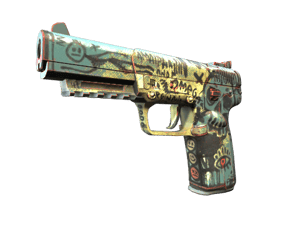 StatTrak™ Five-SeveN | Scrawl (Minimal Wear)