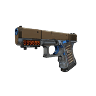 StatTrak™ Glock-18 | Clear Polymer (Well-Worn)