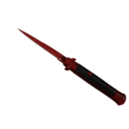 ★ Stiletto Knife | Crimson Web (Field-Tested)