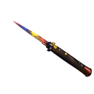 ★ Stiletto Knife | Marble Fade (Minimal Wear)
