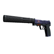 USP-S | Black Lotus (Minimal Wear)