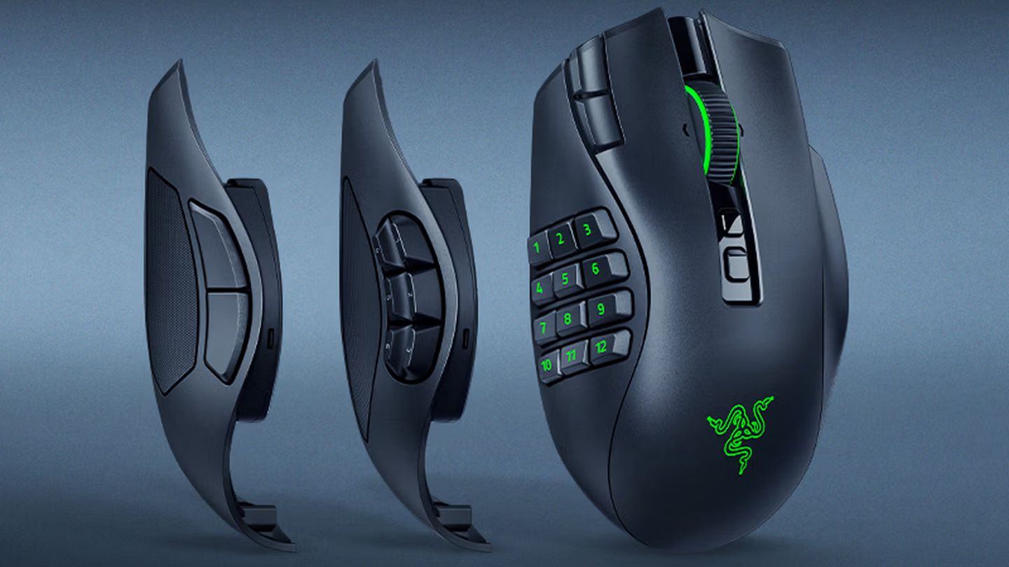 Razer выпустила мышь Naga V3 Pro со сменными панелями и сенсором на 50 000 DPI