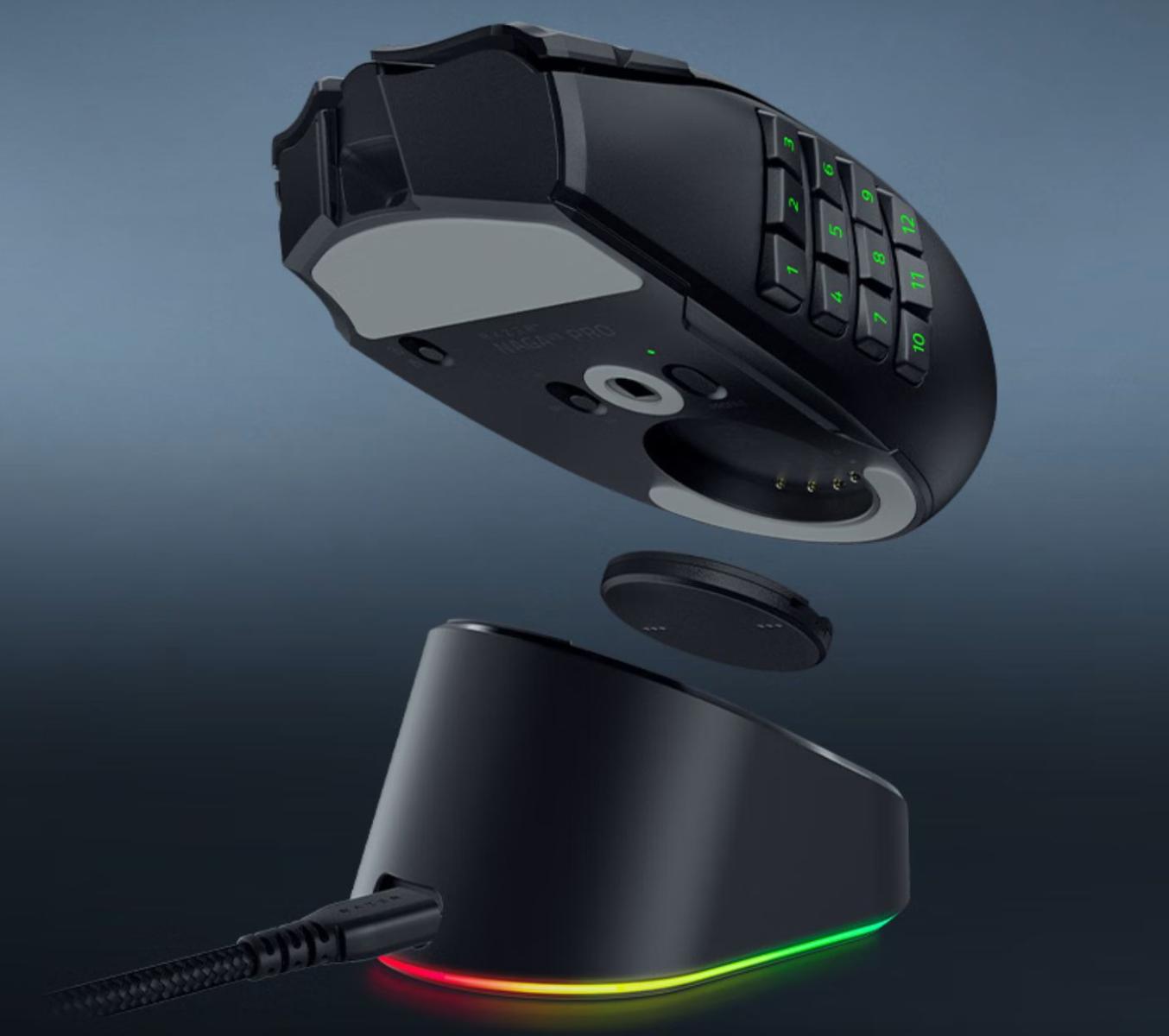Razer выпустила мышь Naga V3 Pro со сменными панелями и сенсором на 50 000 DPI - Фото 2